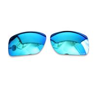 POLARLENS Polarised Replacement Lenses for Oakley Big Taco - Compatible with Oakley Big Taco Sunglasses (Ice Blue)