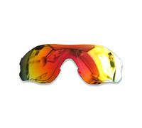 POLARLENS Polarised Replacement Lenses for Oakley EV Zero Path - Compatible with Oakley EV Zero Path Sunglasses (Fire Red)