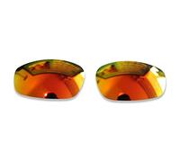POLARLENS Polarised Replacement Lenses for Oakley Split Jacket - Compatible with Oakley Split Jacket Sunglasses (Fire Red)
