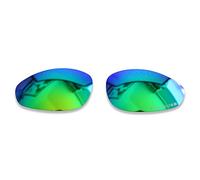 POLARLENS Polarised Replacement Lenses for Oakley Straight Jacket 1999 - Compatible with Oakley Straight Jacket 1999 Sunglasses (Green)