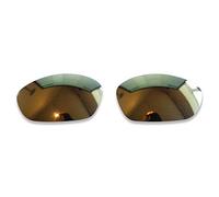 POLARLENS Polarised Replacement Lenses for Oakley Straight Jacket 2007 - Compatible with Oakley Straight Jacket 2007 Sunglasses (Bronze Gold)