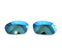 POLARLENS Polarised Replacement Lenses for Oakley Straight Jacket 2007 - Compatible with Oakley Straight Jacket 2007 Sunglasses (Ice Blue)