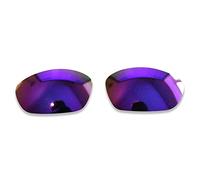 POLARLENS Polarised Replacement Lenses for Oakley Straight Jacket 2007 - Compatible with Oakley Straight Jacket 2007 Sunglasses (Purple)