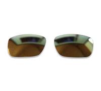 POLARLENS Polarised Replacement Lenses for Oakley Tinfoil - Compatible with Oakley Tinfoil Sunglasses (Bronze Gold)