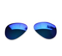 POLARLENS Polarised Replacement Lenses for Ray Ban Aviator RB3026 62mm - Compatible with Ray Ban Aviator RB3026 62mm Sunglasses (Ice Blue)