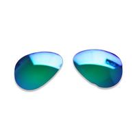 POLARLENS Polarised Replacement Lenses for Ray Ban Aviator RB3026 62mm - Compatible with Ray Ban Aviator RB3026 62mm Sunglasses (Green)