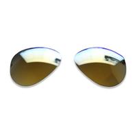 POLARLENS Polarised Replacement Lenses for Ray Ban Aviator RB3026 62mm - Compatible with Ray Ban Aviator RB3026 62mm Sunglasses (24k Gold)