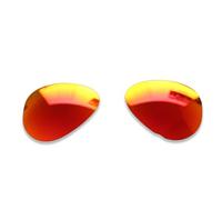 POLARLENS Polarised Replacement Lenses for Ray Ban Aviator RB3026 62mm - Compatible with Ray Ban Aviator RB3026 62mm Sunglasses (Fire Red)