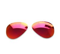 POLARLENS Polarised Replacement Lenses for Ray Ban Aviator RB3026 62mm - Compatible with Ray Ban Aviator RB3026 62mm Sunglasses (Red Blue)