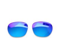 POLARLENS Polarised Replacement Lenses for Ray Ban Clubmaster RB3016 49mm - Compatible with Ray Ban Clubmaster RB 3016 49mm Sunglasses (Ice Blue)