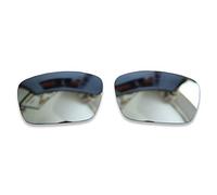 POLARLENS Replacement Lenses for Oakley Fuel Cell - Compatible with Oakley Fuel Cell Sunglasses (Silver)
