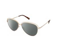 Polaroid 4103/S Womens Multi-Focus Blue Light Glasses Gold Tortoise Havana 58 mm