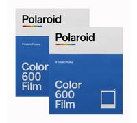 2x Polaroid 600 Colour Instant Film - For Polaroid 600 Type Cameras