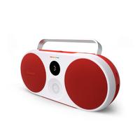 Polaroid 9091 P3 Music Player (Red) - Retro-Futuristic Boombox Wireless Bluetooth Speaker Rechargeable with Dual Stereo Pairing