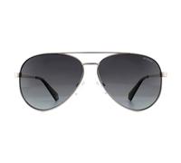 Polaroid Women's PLS 6069/S/X Sunglasses, Multicolour (Ruthenium), 61