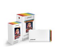 Polaroid Bundle Hi-Print+Paper - 2nd Generation - Bluetooth Connected 2x3 Pocket Photo, Dye-Sub Printer - White