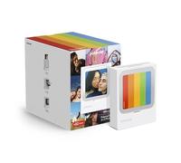 Polaroid - Bundle HiPrint 3x3 (7.6 cm x 7.6 cm) Pocket Bluetooth Photo Printer White + 60 Sheets
