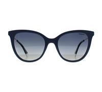 Polaroid Cat Eye Blue Blue Polarized Gradient Pld 4184/s/x Blue