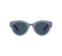 Polaroid Cat Eye Sunglasses 207843MVU48C3 - Unisex - Plastic Blue 48-24-140 mm
