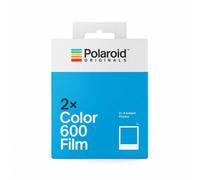 2x Polaroid 600 Colour Instant Film - For Polaroid 600 Type Cameras