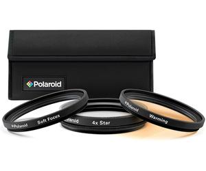 Polaroid Creative Filter Kit, Soft Focus + 4 Point Star + Warming - 72mm, BNIB