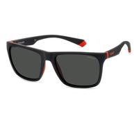 POLAROID GAFAS Modelo: PLD 2141/S C: MATTE BLACK RED Eye size: 57_Bridge size: 18 / Polarized: Sí
