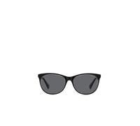 Polaroid Women's Sunglasses PLD 4161/S 7C5 M9 Cat‑Eye Black Crystal Grey Polarized