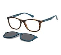Eyewear Polaroid Pld 8054/cs col. yap/m9 Junior Squadrata Havana