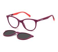 Polaroid Junior Polaroid PLD 8051/CS B3V/M9 Sunglasses Plastic Violet Grey dark Cat Eye
