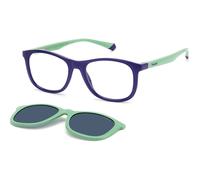 Polaroid Junior Polaroid PLD 8054/CS RNB/C3 Optical frames Plastic Blue Blue Squared Polarized