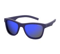 Polaroid Kid PLD 8018/S CIW/JY Sunglasses Plastic Blue Squared Polarized