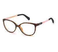 Polaroid Kid PLD D825 0T4 Optical frames Eco-poliame Havana Cat Eye