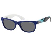 Polaroid Kid Polaroid P0300 T6D/Y2 Sunglasses Plastic Blue Squared Polarized