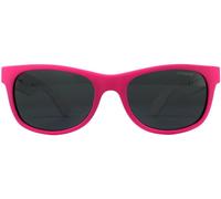 Polaroid Kids' P0300 Y2 TCS Sunglasses, Pink Camuouflage Fuchsia/Grey Polarized, 43