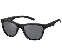Polaroid Kid PLD 8018/S YYV/Y2 Sunglasses Plastic Black Squared Polarized