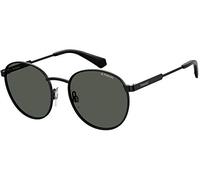 Polaroid Kids Pld 8039/s 807/M9 BLACK Sunglasses Unisex Baby Metal, Standard, 49