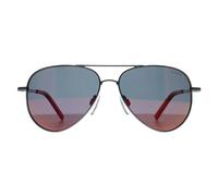 Polaroid Kids Sunglasses PLD 8015/N GHP OZ Ruthenium Red Red Mirror Polarized