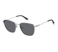Polaroid Man PLD 4159/G/S/XN 6LB/M9 Sunglasses Metal Ruthenium Grey Squared Polarized