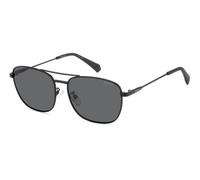 Polaroid Man PLD 4172/G/S/X 003/M9 Sunglasses Metal Black-opaque Grey Squared Polarized