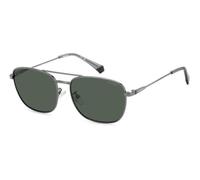 Polaroid Man PLD 4172/G/S/X KJ1/UC Sunglasses Metal Rutenio dark Green Squared Polarized