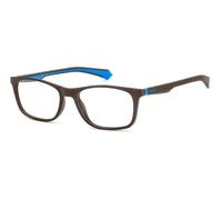 Polaroid Man PLD D478 3LG Optical frames Bio polyamide Brown/Blue Squared