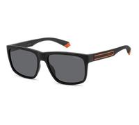 Polaroid PLD 2149/S Sunglasses Black Orange / Grey Polarized