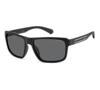 Polaroid Unisex PLD 2158/S Sunglasses, Black, 58