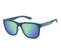 Polaroid Man PLD 2155/S PYW/5Z Sunglasses Polycarbonate Green Squared Polarized Mirror