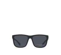 Square Matte Black Grey Polarized PLD 2155/S Polaroid Black One Size