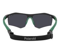POLAROID Men's PLD 7055/S Sunglasses, Matte Black Green, 68/10/135