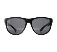 Polaroid Men's Round Matte Black Grey Polarized PLD 2156/S Polaroid Black One Size