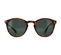 Polaroid Men's Round Matte Havana Green Polarized PLD 2062/S in Brown Polaroid Brown One Size