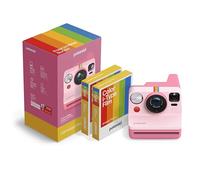 Polaroid Now 3rd Generation I-Type Instant Camera + Film Pack, Now Pink Camera + 16 Color Photos (6669)