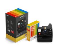Polaroid - NOW+ Gen3 - Instant Camera Bluetooth Connected - Camera + Color Film Bundle (16 photos) Black (6562)